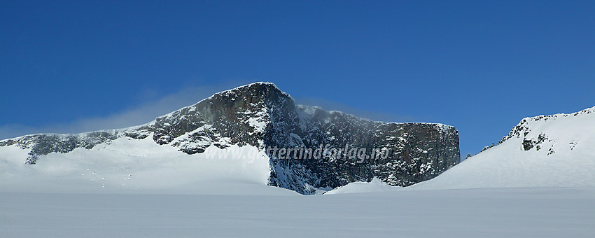 Fra Tverråbrean mot Bukkehøe (2314 moh).