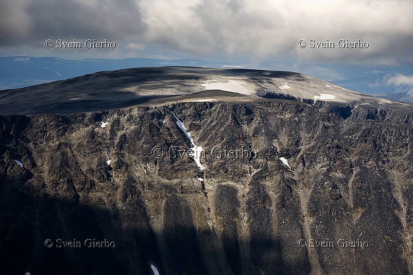 Nørdre Trollsteinhøe as seen from Trollsteineggje. Jotunheimen National Park. Norway.