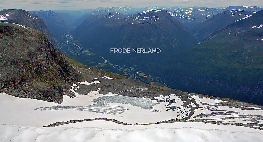 Oppover Sunndalen fra Furunebba