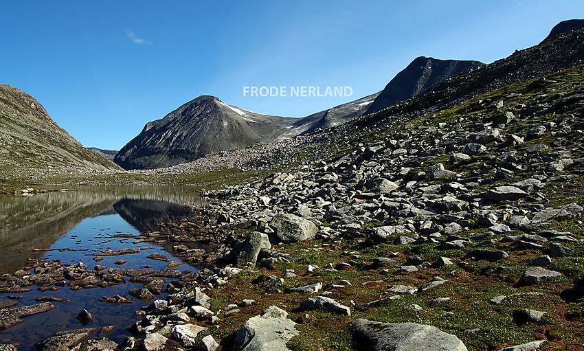 Tverrådalen.Storsalen i bakgrunnen