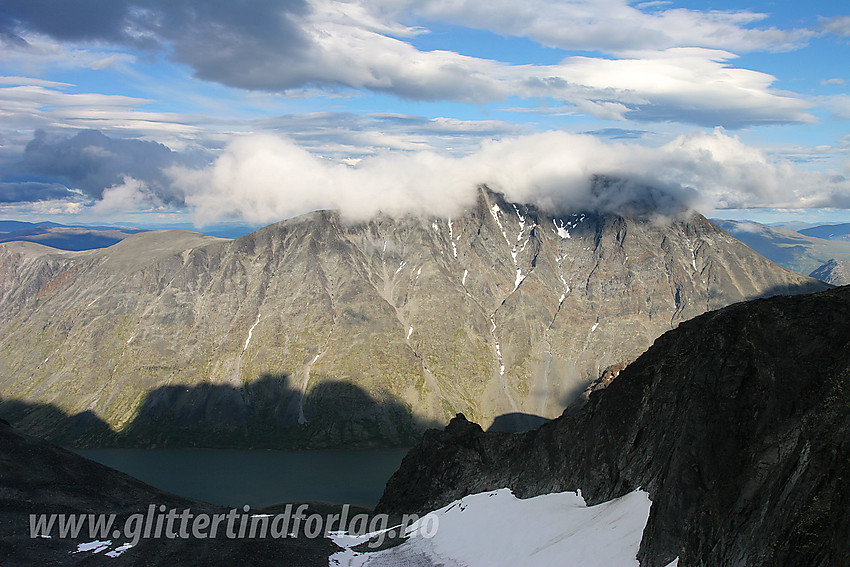 Fra Surtningssumassivet mot Besshøe (2258 moh).