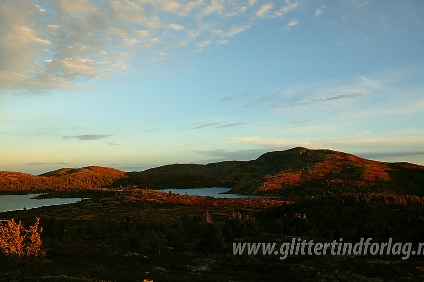 Binnhovdknatten (1165 moh) sett fra nordvest.