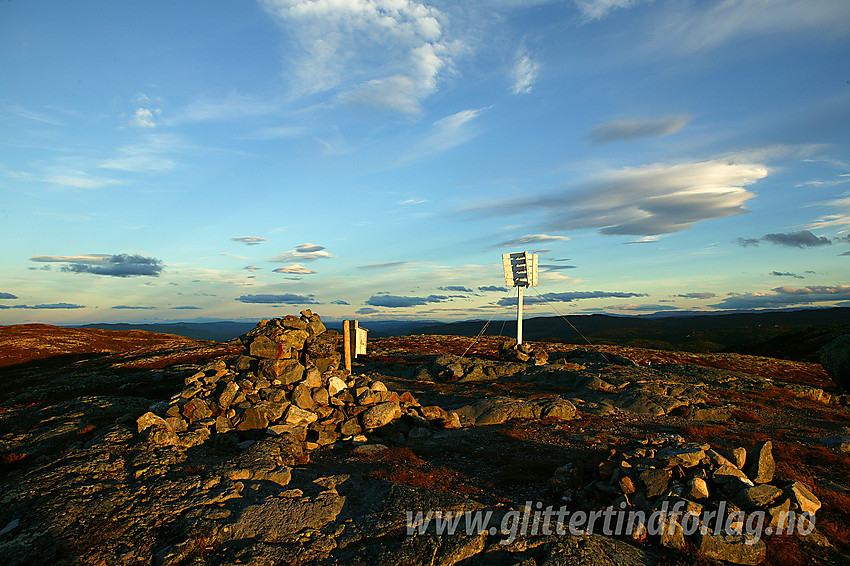 Toppen på Makalausfjellet (1099 moh).