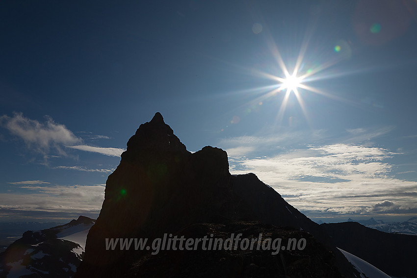 Slettmarkpiggen (2164 moh) sett fra øst.