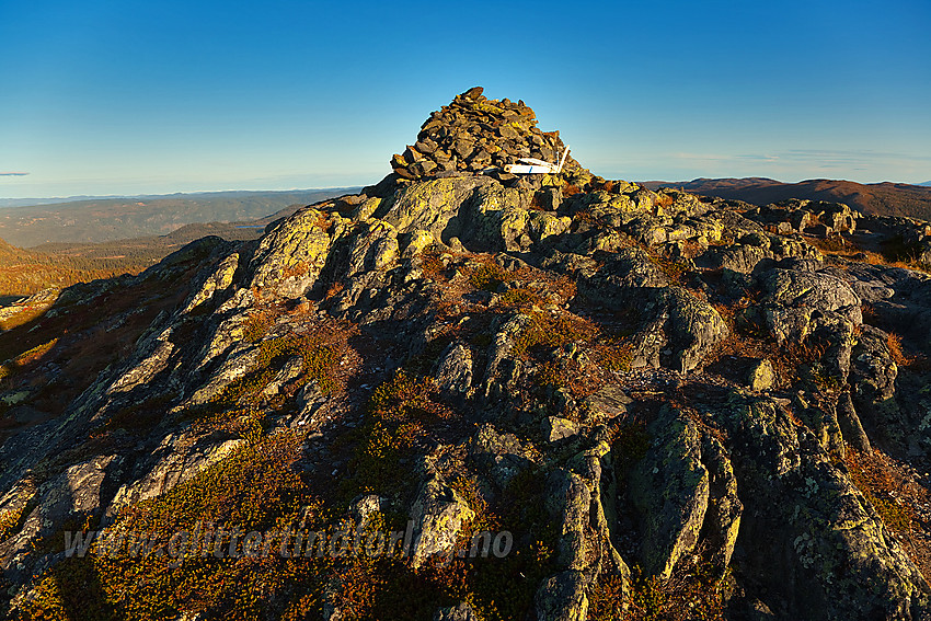 Toppen på Binnhovdknatten (1165 moh).