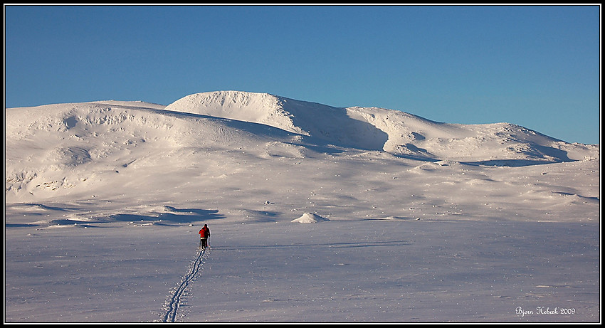 Skitur på Flya