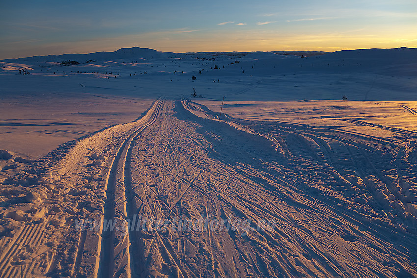 Fra Smørlifjellet mot Binnhøvdknatten (1165 moh).