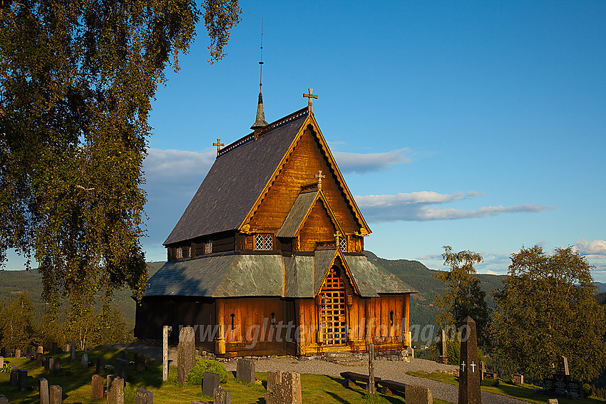 Reinli Stavkirke i Sør-Aurdal.