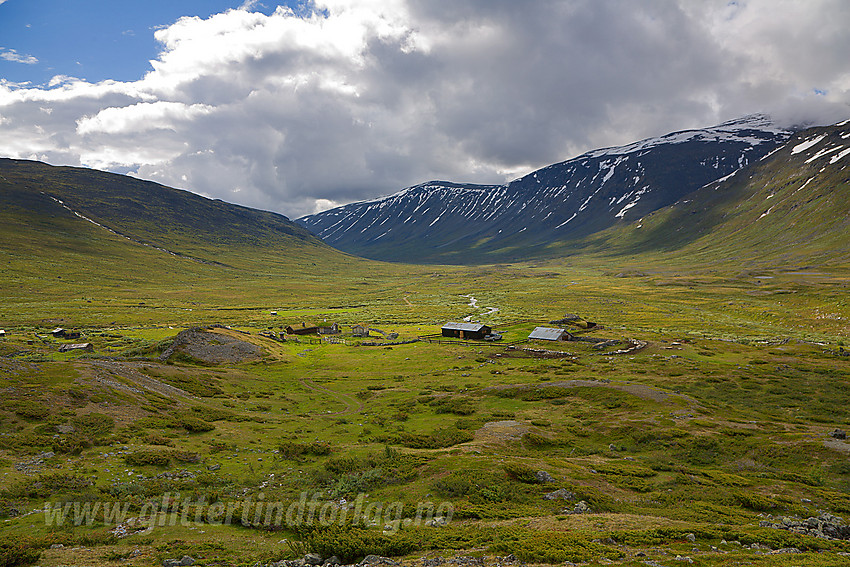 Fossætren øverst i Smådalen.