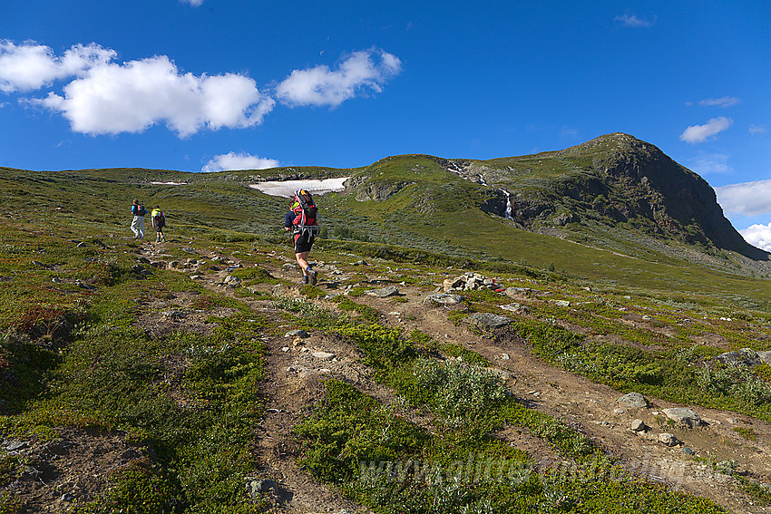 På vei fra Brimi Fjellstugu mot Søre Koppe.