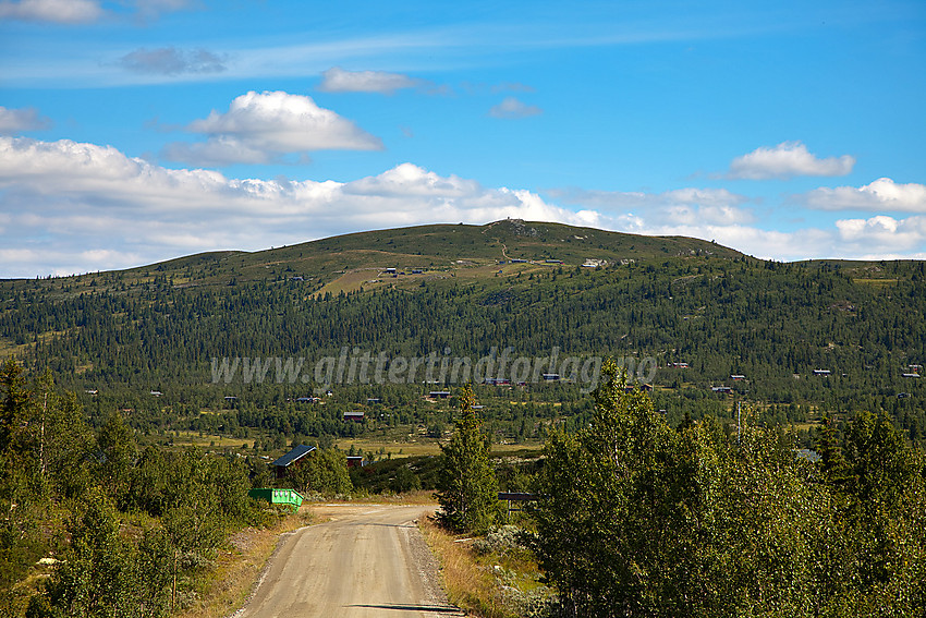 Nær Skatrudstølen mot Synhaugen (1085 moh).