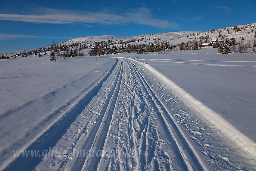 I Vestfjelløypene, like ved Liastølen ved foten av Syndisfjellet i Vestre Slidre