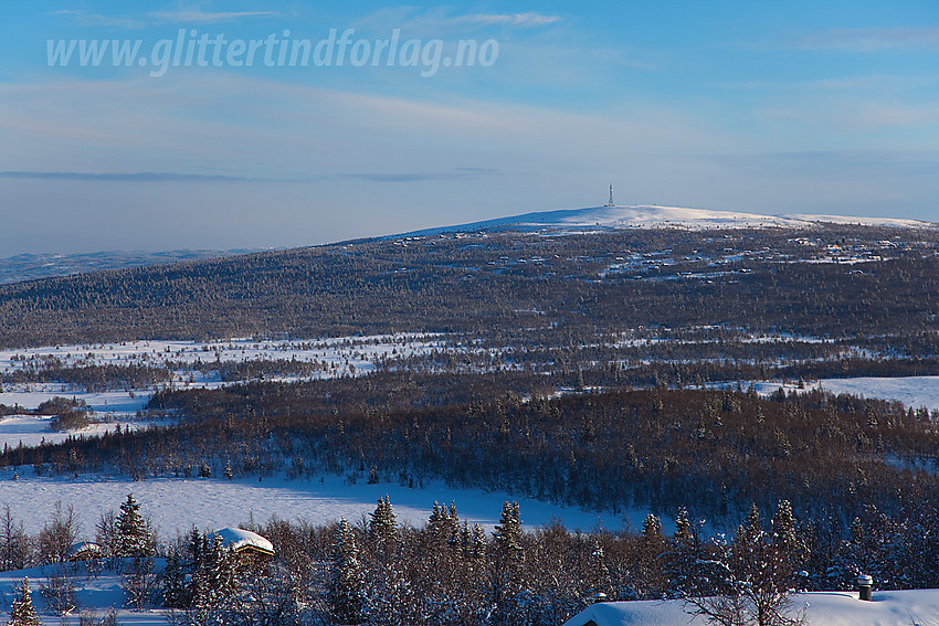 Nær Fiskeløyshøgde, ikke langt fra Syndisfjellet med utsikt i retning Ålfjell (1140 moh).