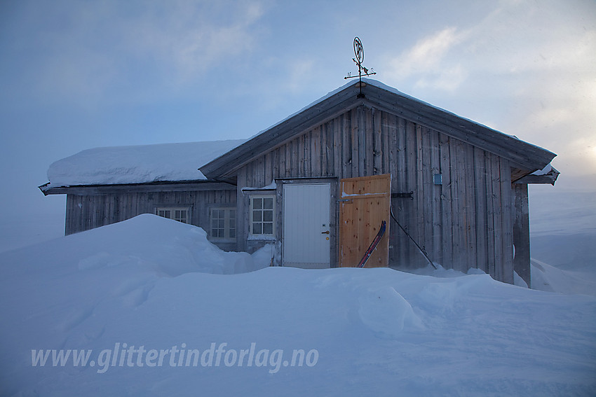 Hovedhytta på Tomashelleren.