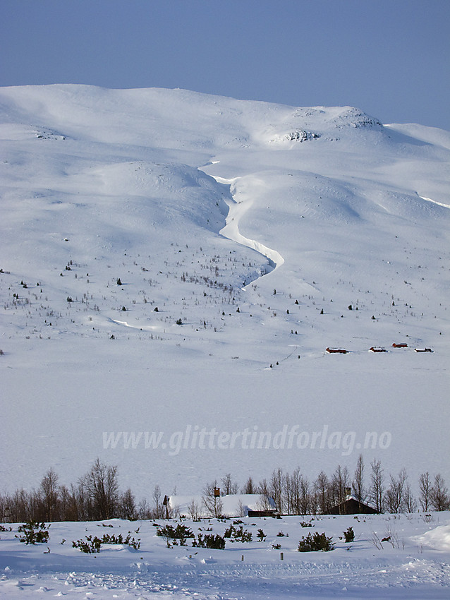 Ved Midtre Syndin med Gilafjellet bak.