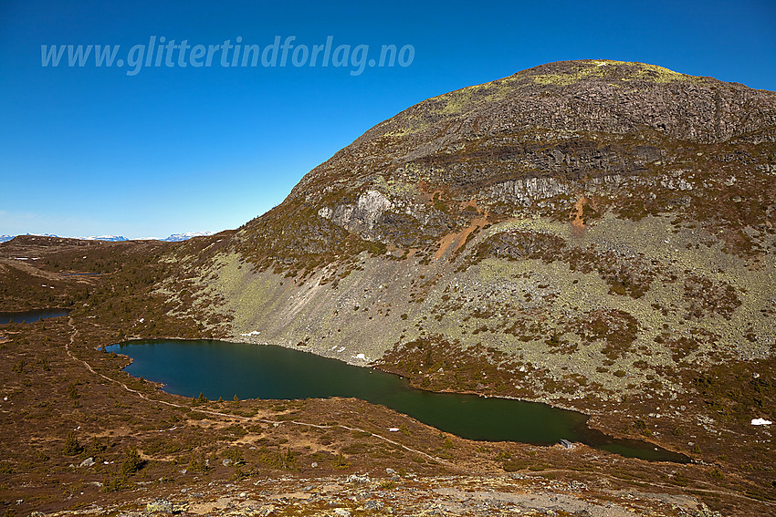 Fra Kalvemellen mot Melletjernet og Rundemellen (1345 moh).