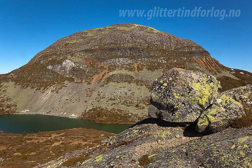 Fra Kalvemellen mot Melletjernet og Rundemellen (1345 moh).