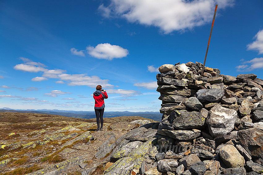 På Bjørgovarden (1138 moh).