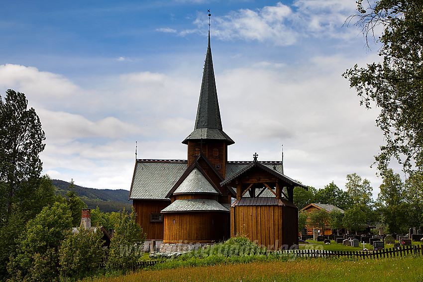 Hedalen stavkirke.