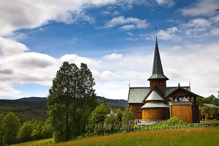 Hedalen stavkirke.