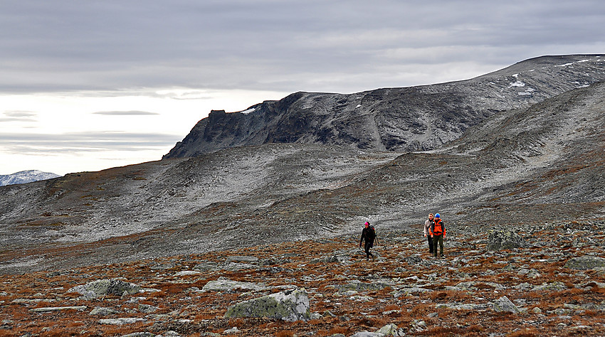 Fra Åskjekvolvet mot Nordre Svarthammaren.