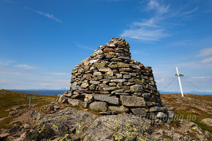 Varden på Smørlifjellet (1160 moh).