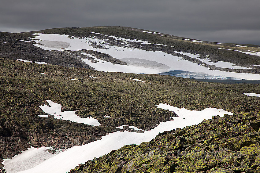 Mot Vennisfjellet (1776 moh).