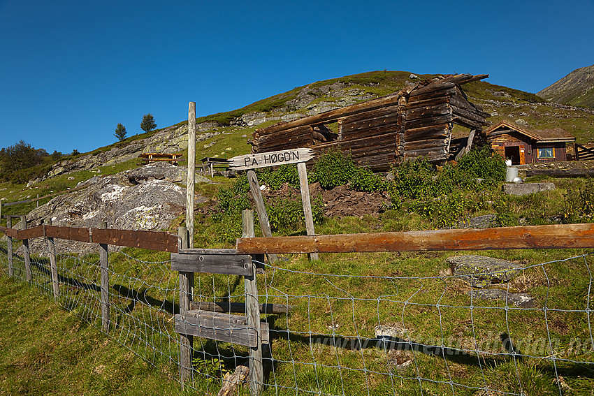 Ved Leirholstølen i Vang.