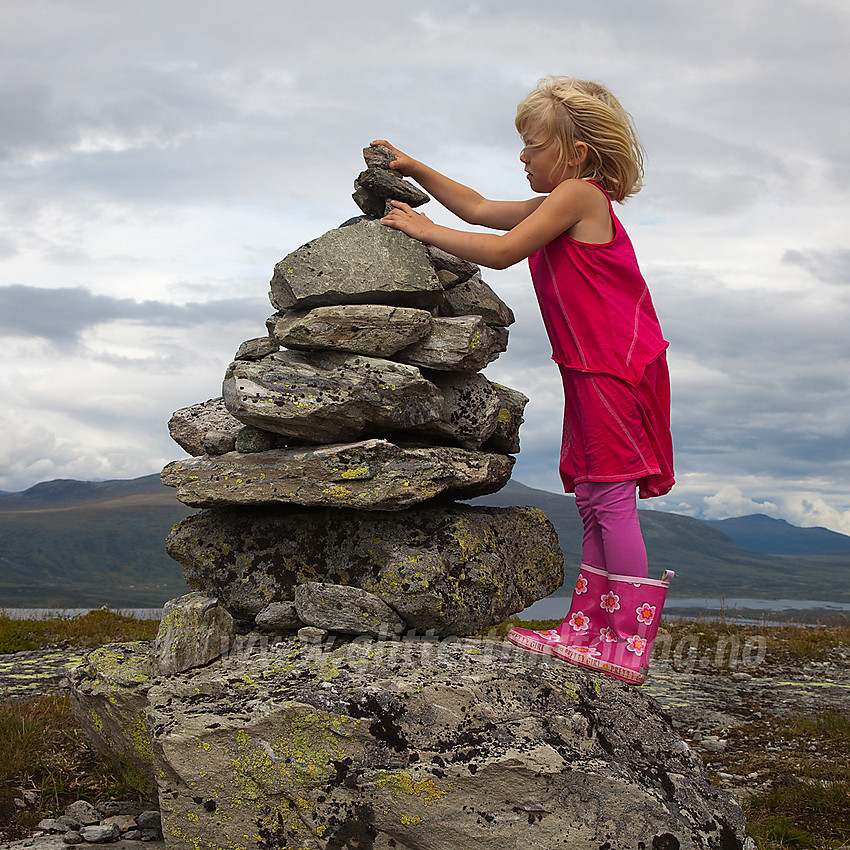 På Stryteberg (1310 moh).