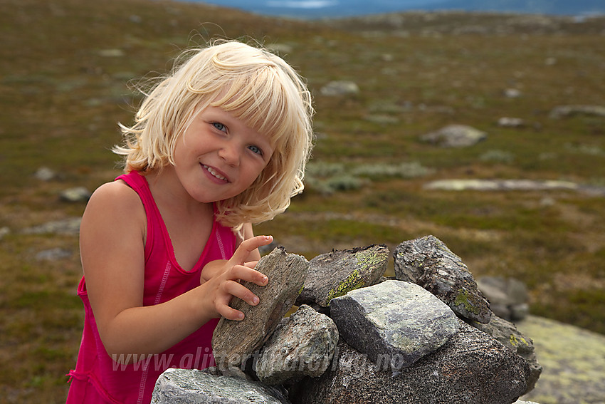 På Stryteberg (1310 moh) i Øystre Slidre.