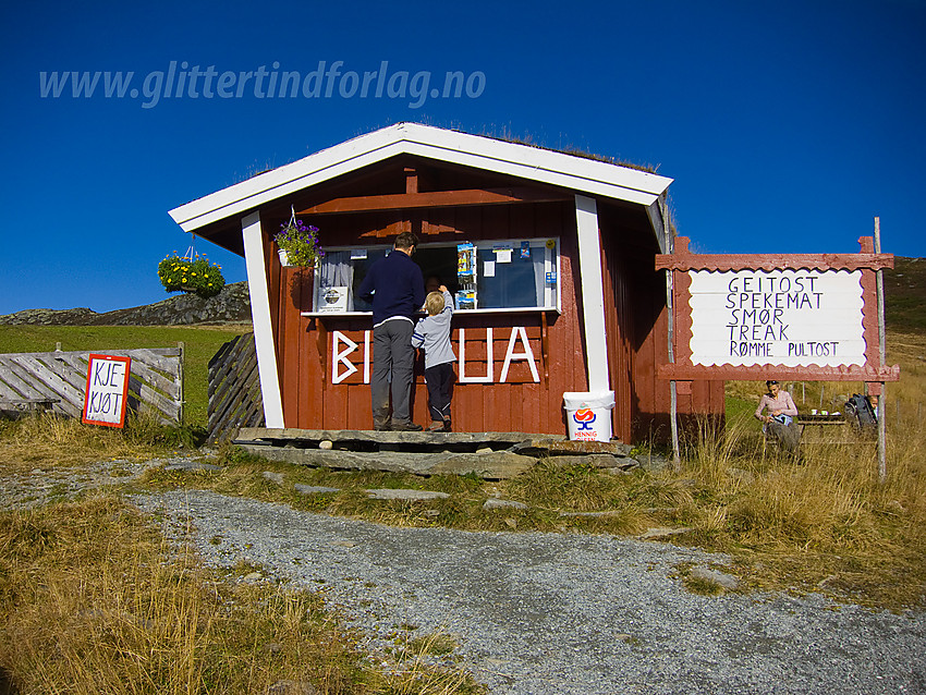 Bitibua litt ovenfor Beitostølen i Øystre Slidre.