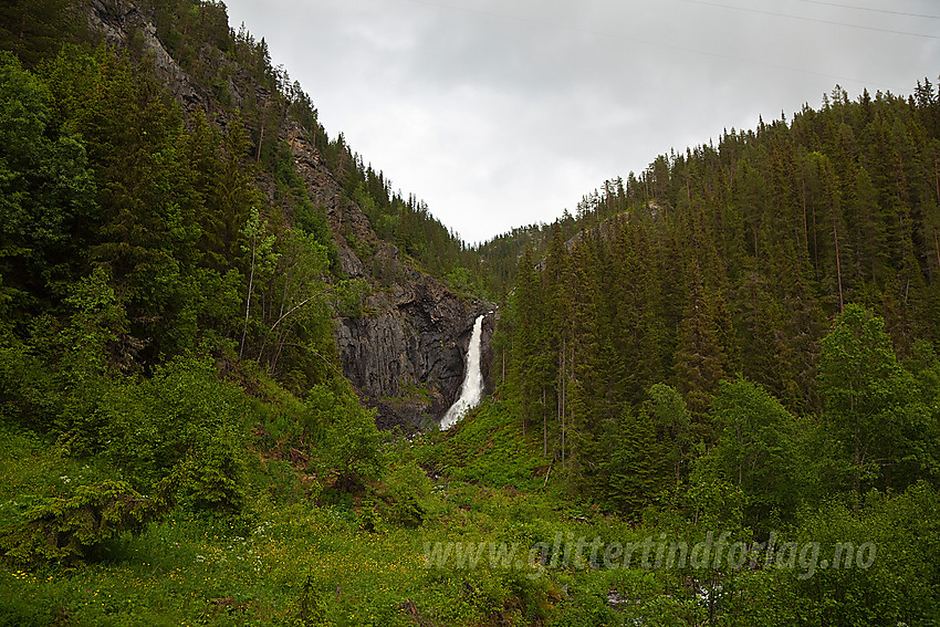 Gjuvfossen i Etnedal.