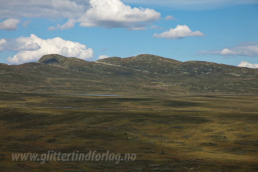 Fra Brummaknappen mot Skreddalsfjellet (1414 moh).