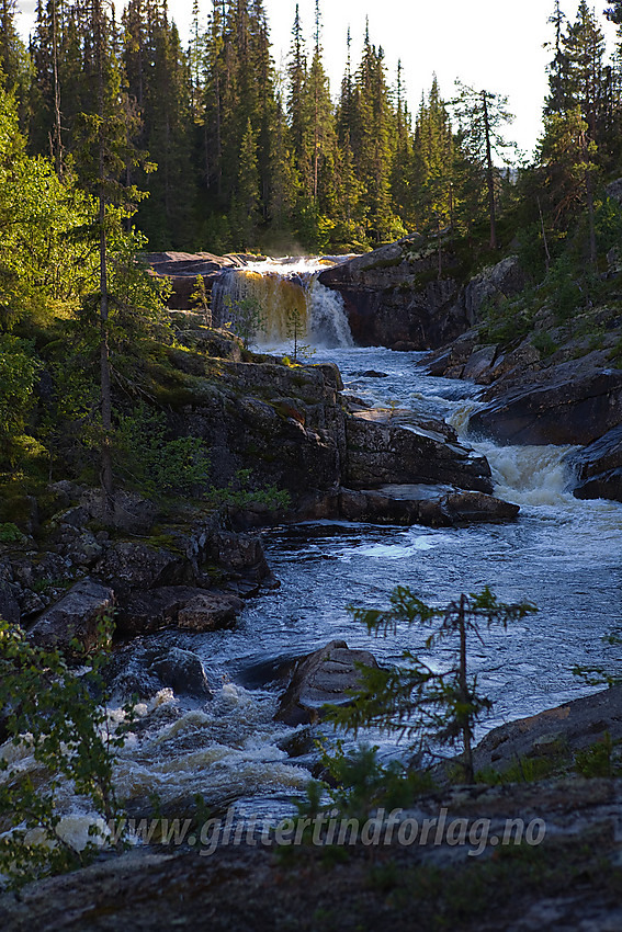 Ved Høleraelva i Sør-Aurdal.