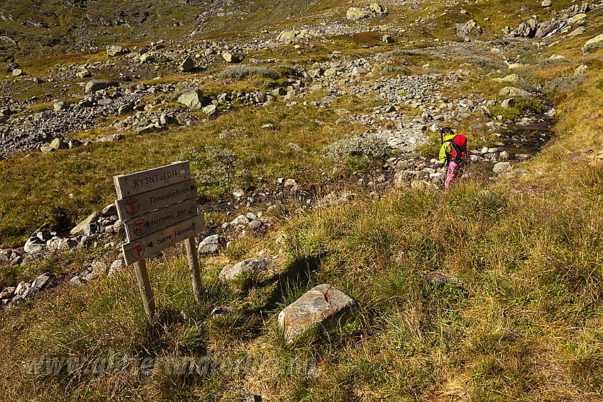 Ved stistart fra Rysndalen / Nørdre Herredalen mot Tomashelleren.