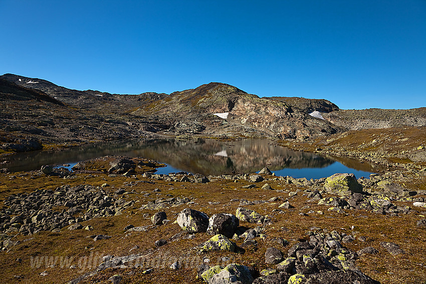 Lite tjern rett sør for Rysntjednet på ruta fra Rysndalen til Tomashelleren.