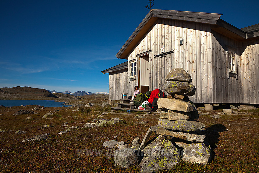 Ved Tomashelleren i Vangsfjella.