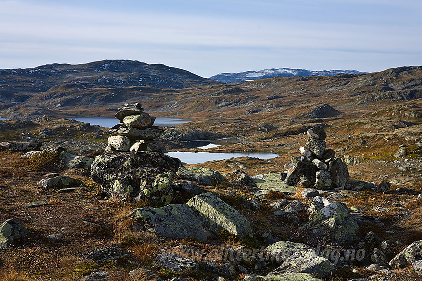 På vei til Tyinstølnøse en høstdag.