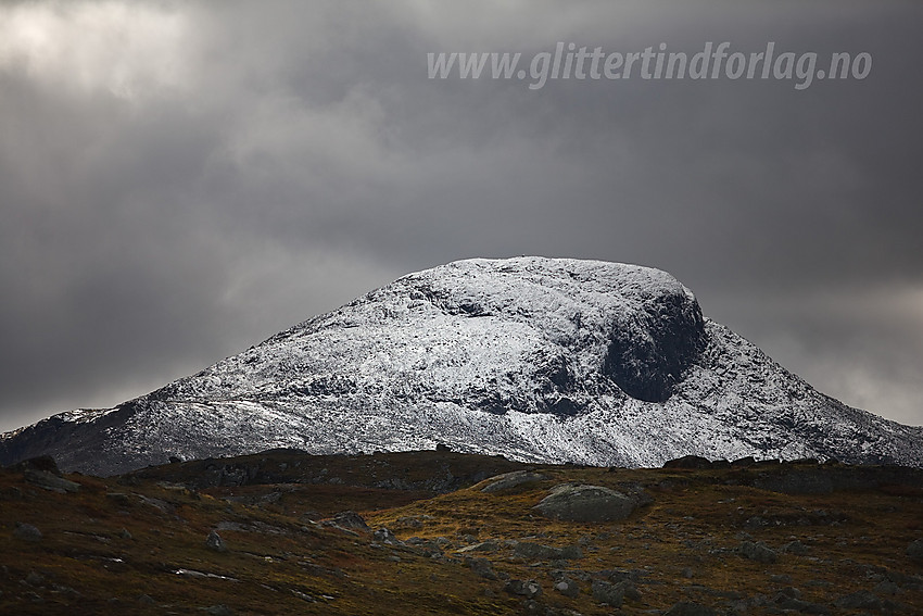 Suletinden (1780 moh) med telelinse fra nord.