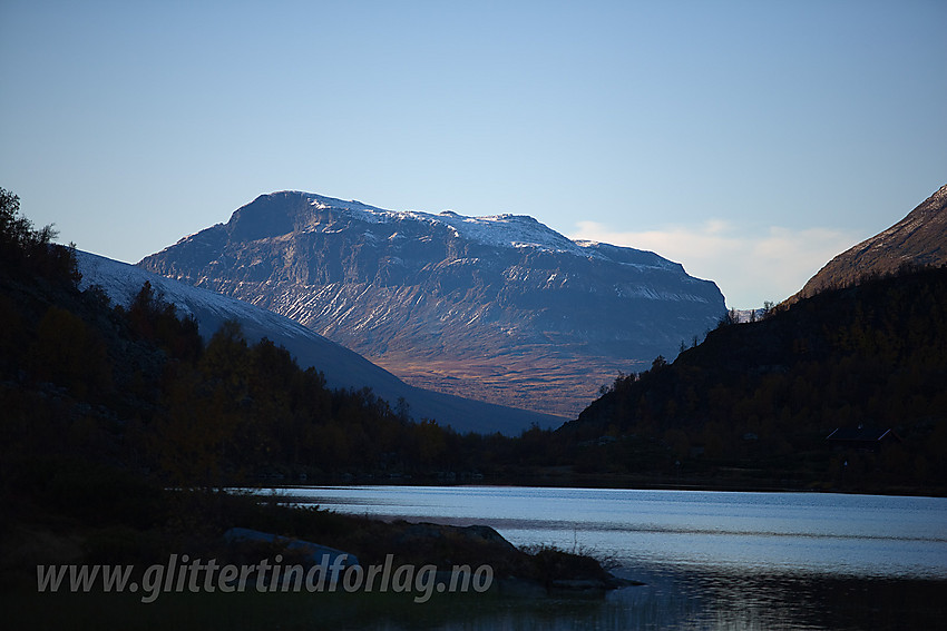 Høstkveld ved Kvithaug i Vestre Slidre mot Grindane (1724 moh).