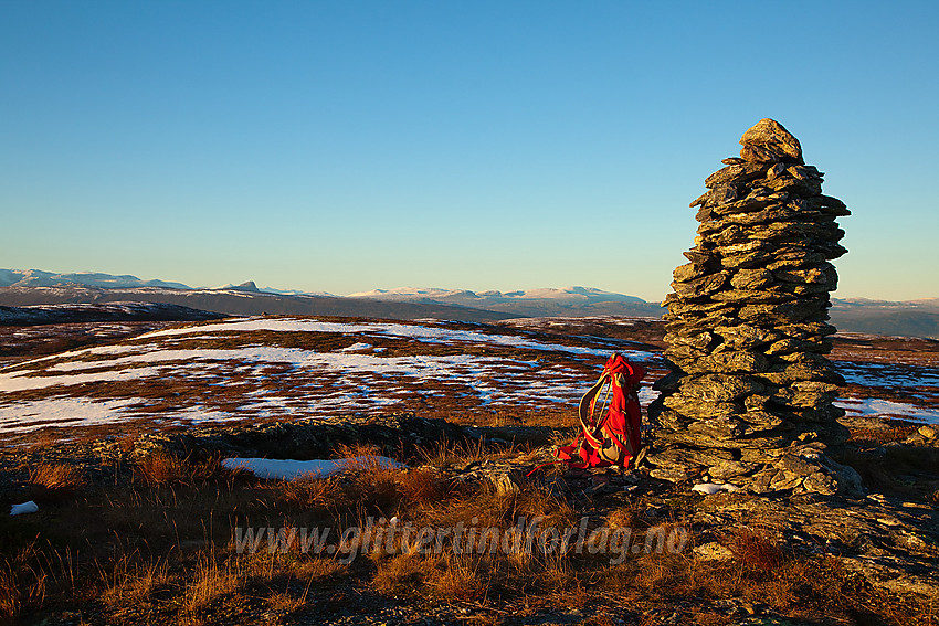 På toppen av Rennefjellet (1149 moh) en flott høstkveld.