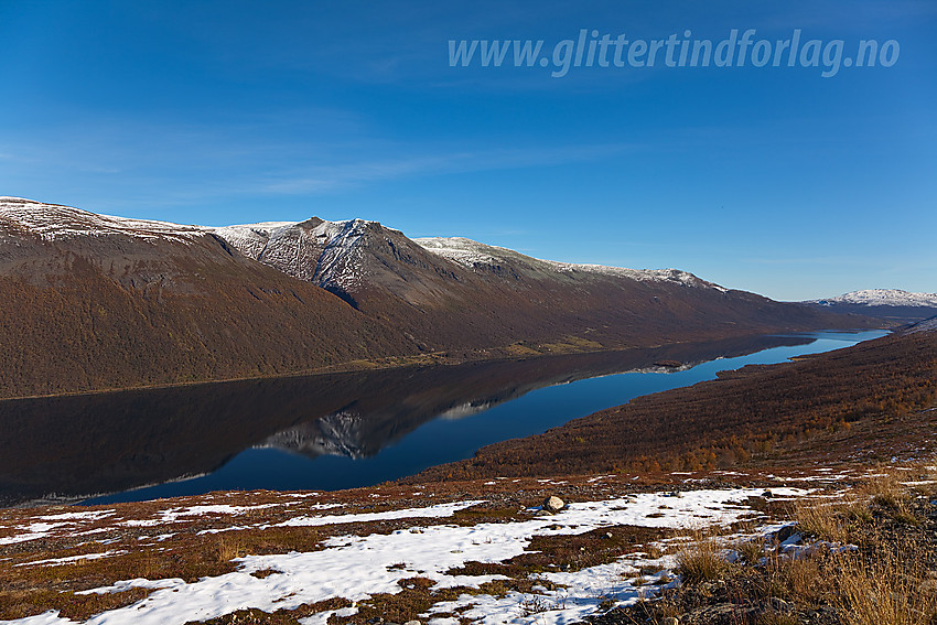 Fra Smådalsfjellet mot Heling og Gilafjellet.