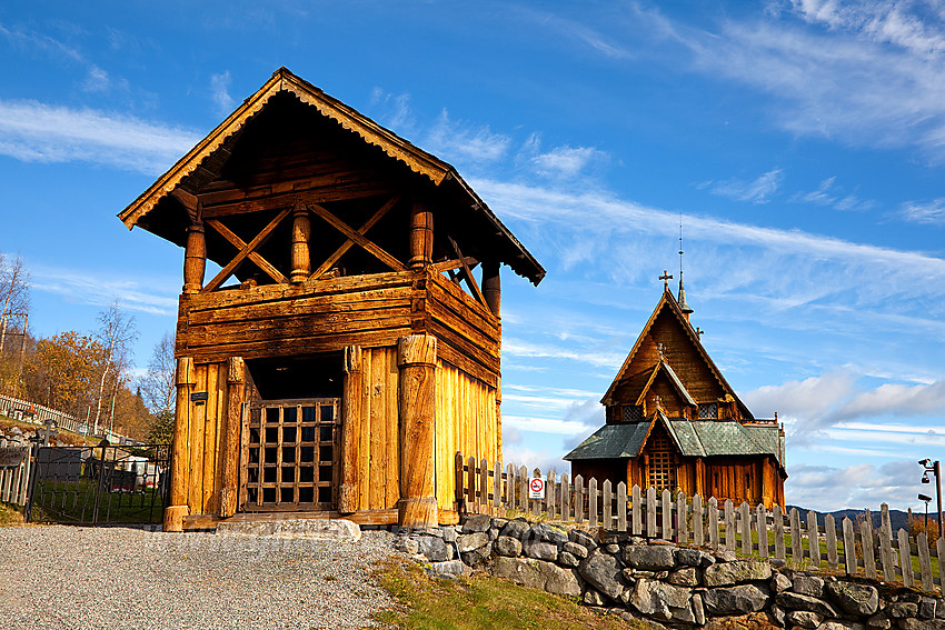 Reinli Stavkirke i Sør-Aurdal.