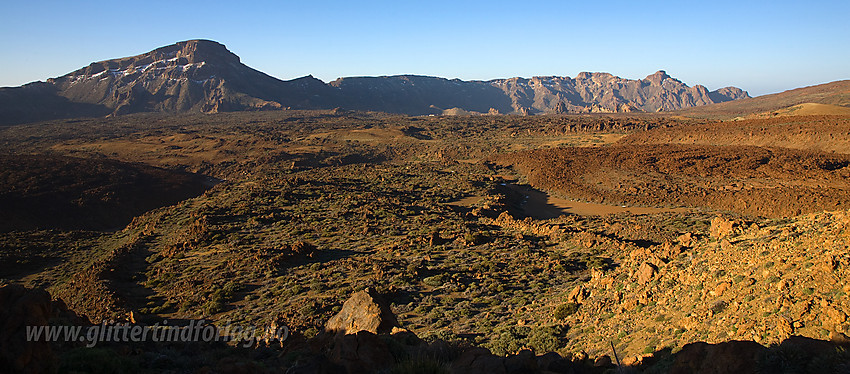 Calderaen ved Teide mot Guajara (2715 moh).