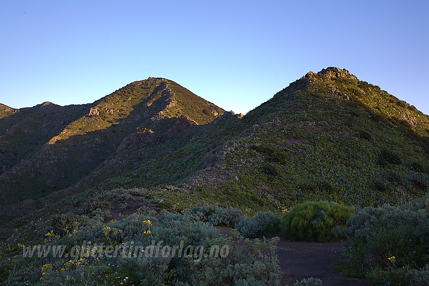 Fjellformasjoner sørvest på Tenerife.