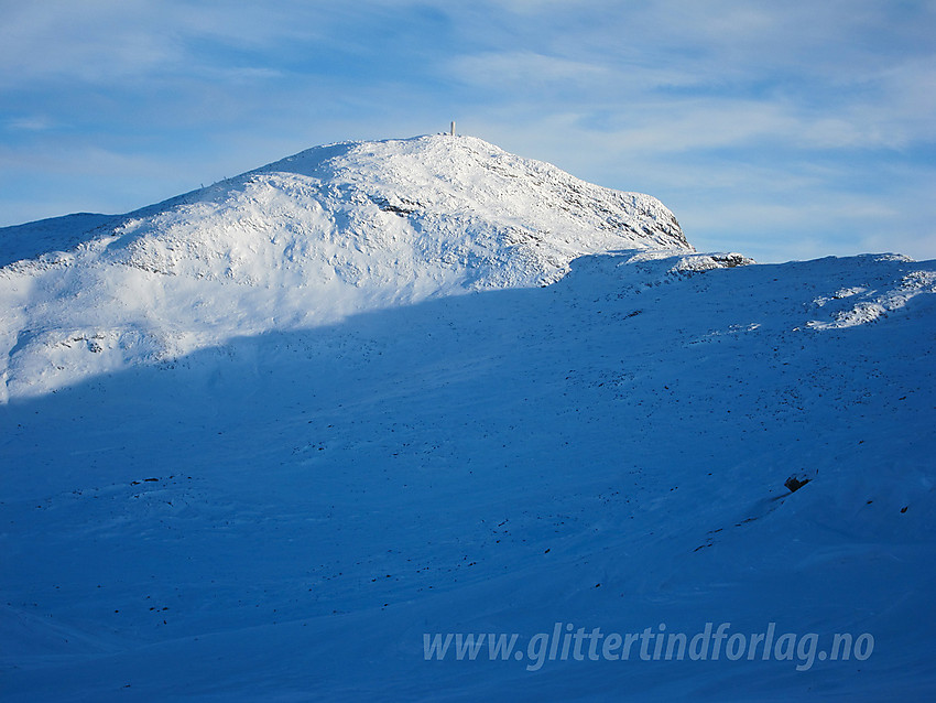 Bitihorn (1607 moh) sett fra vest.