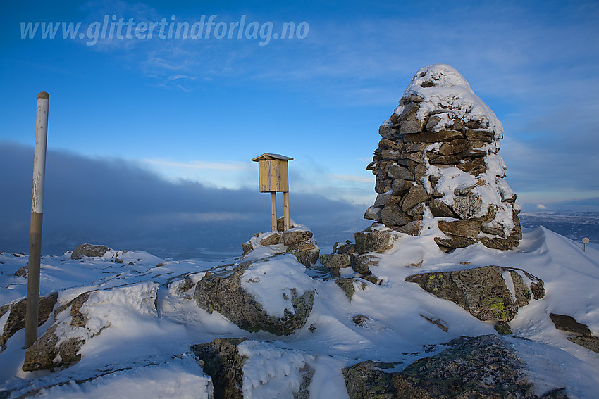 Ved varden på Gilafjellet.