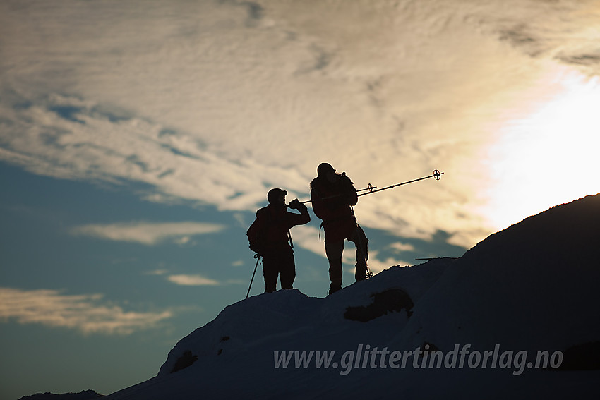 Ved toppen på Mugna (2159 moh).