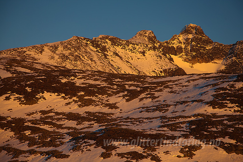 Novemberkveld over Austanbotntindane.