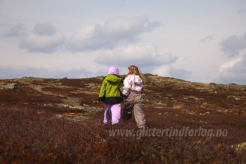 På tur mot Binnhovdknatten.